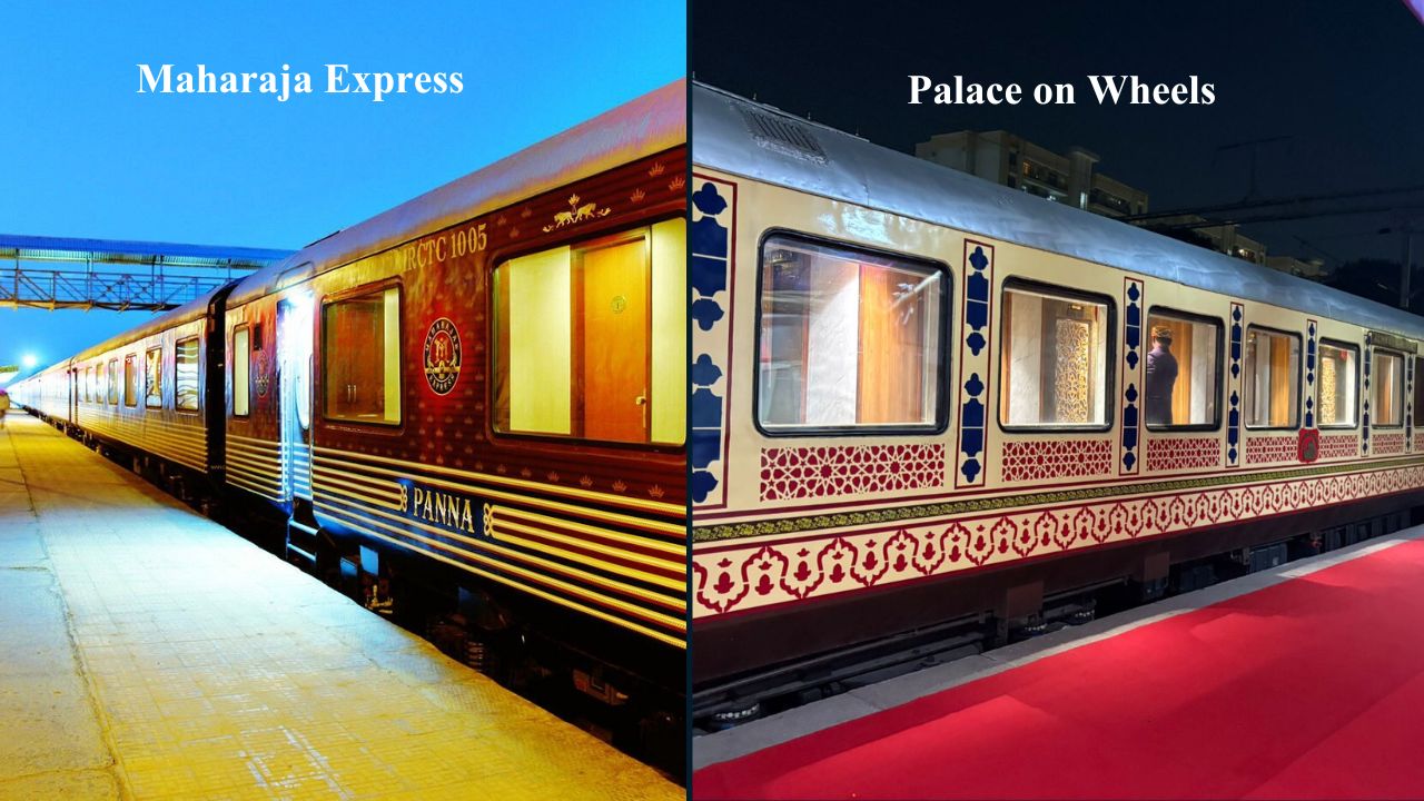 Difference Between Palace on Wheels & Maharajas Express Train